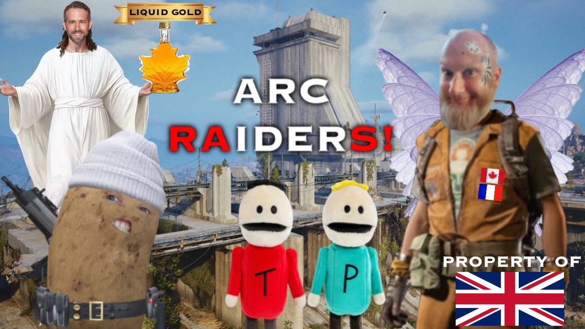 TTVtinytoshi's tweet photo. Live right now on https://t.co/WDVHlTuMqD with my little French Canuck friend come say hi goopers #arcraiders #goop #twitch https://t.co/EyJdzQAVCE