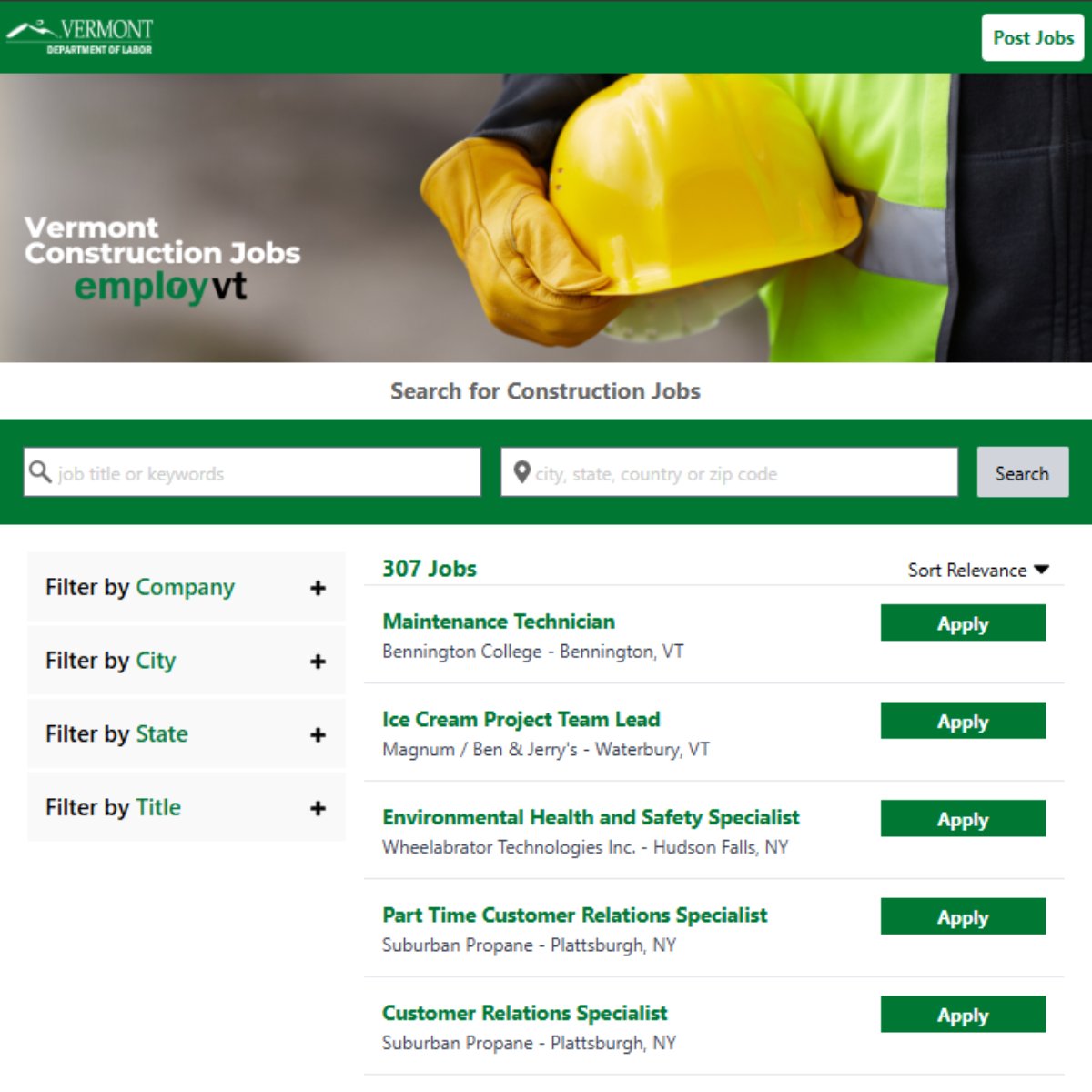 VT Dept of Labor tweet media