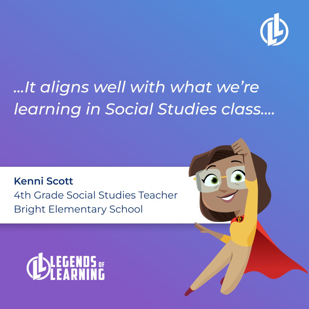 Legends of Learning tweet media