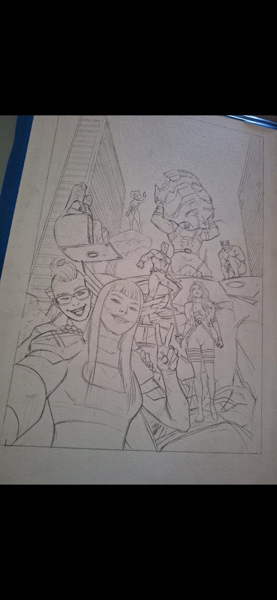 GermnPeralta10's tweet photo. X-MEN #30 VARIANT COVER
#xmen #marvel #Magik #omegakid #Psylocke #cyclops #beast #magneto #juggernaut #temper #sentinel 

Original art at @splashpageart https://t.co/1s6sxvTpSR