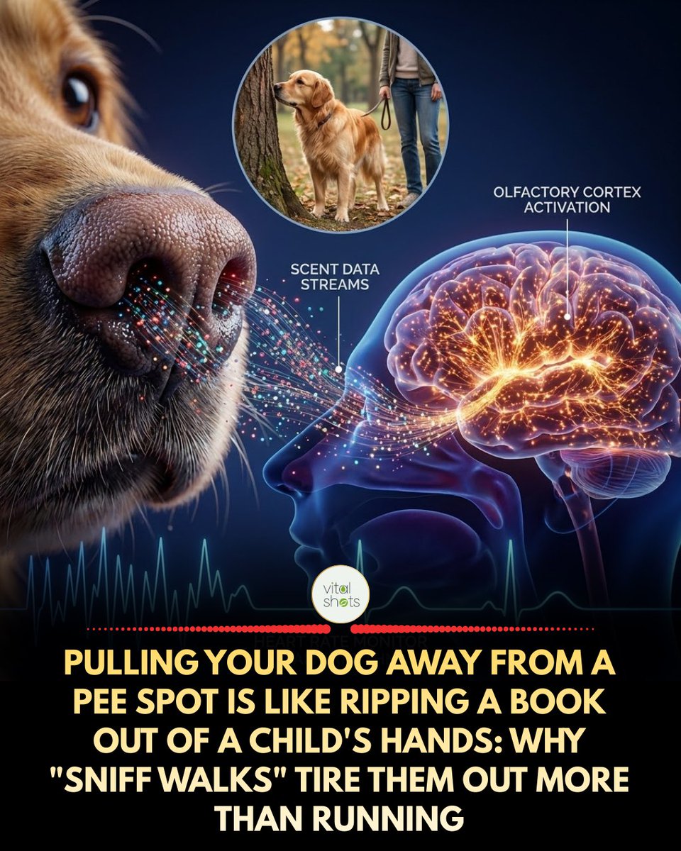 DogOwnersGlobal's tweet image. Let them sniff. They need it...👇 #Dogs #DogHealth #Dogslover