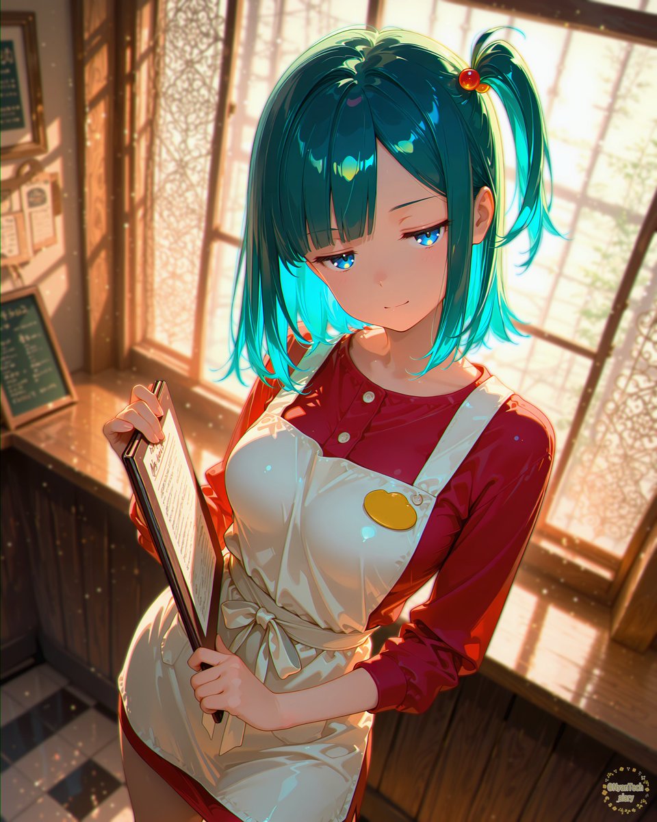 お昼の時間です #AIイラスト #オリジナル