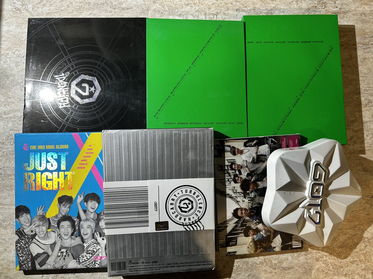 free claim ph only 𐙚 ‧₊˚ ⋅ • got7 assorted album set unsealed