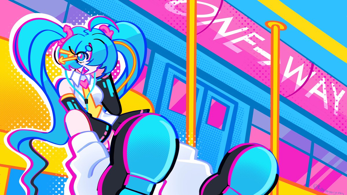 i guess i make MV art now 
#HatsuneMiku #HatsuneMikuArt #VOCALOID