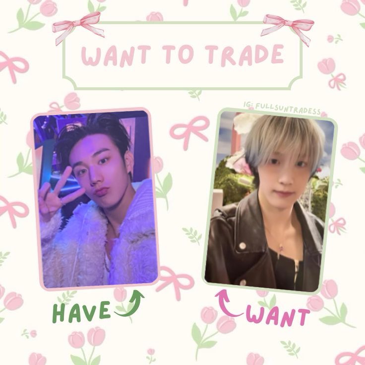 hrts4tsukii's tweet photo. WTT / NFS (˶ᵔ ᵕ ᵔ˶)
ᶻ 𝗓 𐰁
have: Intak Killin It / Keeho Duh H ver
want: Soul (refer wl)
#pasarp1h #pasarp1harmony #wttp1h #wttp1harmony https://t.co/MuZdPDHdUf