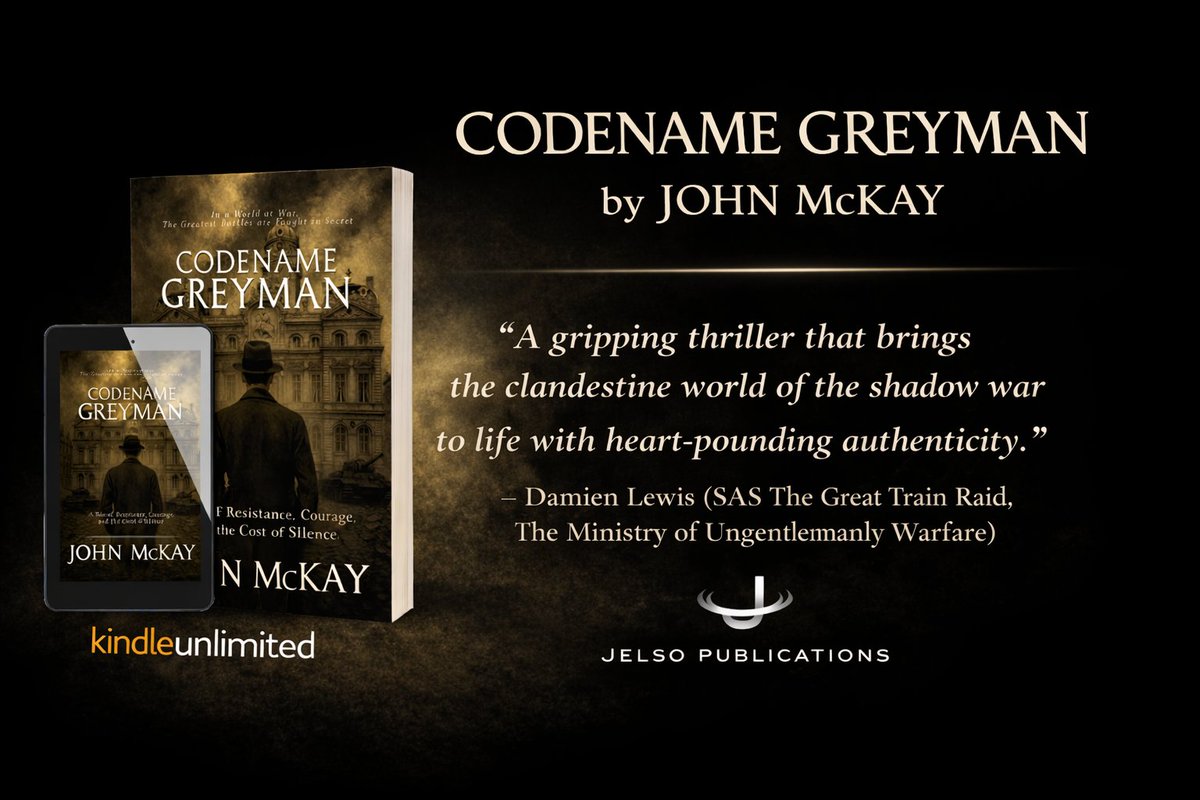 JohnMcKay68's tweet photo. £2.99 for #Kindle or FREE #KindleUnlimited

"A tale of resistance, courage and the cost of silence."

https://t.co/B9mMED7Zof

#WWII #HistoricalFiction #histfic #BookBoost #BYNR #IARTG #Booklovers #loveread #mustread https://t.co/QknBEswVAe