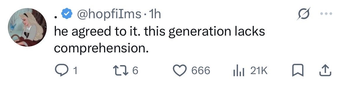FilmBuffOnLine's tweet photo. @hopfiIms @glindaupland I was going to like this but it was 666 likes, so 👍🏻 https://t.co/HtBIfOssFx