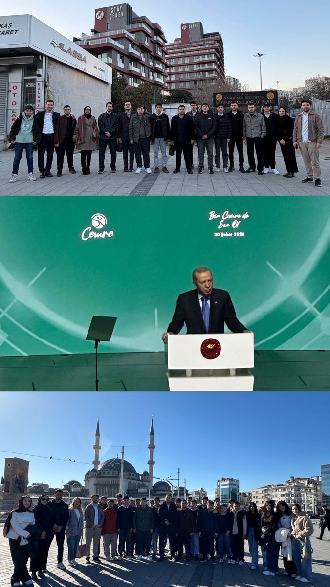AK Genç Kağıthane olarak, Cemre Vakfı’nın düzenlediği buluşmaya katılım sağladık.