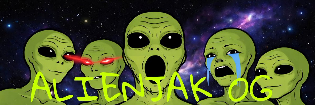 JonhSmith0z's tweet image. Made This for dex banner !!!

$ALIENJAK