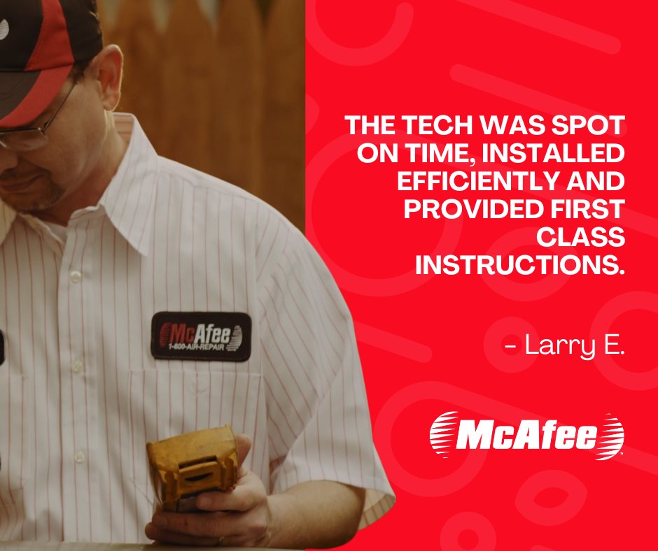 McAfee Heating & Air tweet media