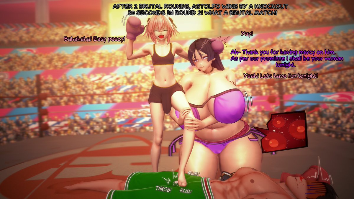 Baobabzzzer's tweet photo. Astolfo x raikou ntr boxing comm 2 1/3

SD and no text on the support sites. https://t.co/MwnwMFjoQl