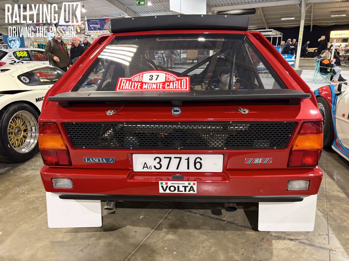 RallyingUK's tweet photo. ✱ One of the defining moments of visiting Race Retro 2026 today was encountering the recent magnificent restoration of Ignacio Sunsundegui and Isaez de Buruaga’s Group B Lancia Delta S4 [chassis 009, registration A6 37716] - as campaigned on the 1986 Rallye Monte-Carlo.

Presented by BGM Sport Ltd, the car has been returned to a standard that does full justice to its provenance. The finish, detailing and mechanical authenticity are of the highest order. It stands as a meticulous and deeply respectful restoration of one of Group B’s most evocative machines.

The display plaque read:

"Lancia Delta S4 GpB

Recently restored by BGM Sport Ltd, a team of expert technicians and mechanics have meticulously restored this legendary Lancia Delta S4 GpB to its former glory, ensuring that every detail is authentic and true to its original specifications.

From the engine to the exterior, no detail has been overlooked in this extensive restoration process. The completed project is a testament to the team’s dedication to preserving the history and heritage of rally racing, and we are thrilled to share this masterpiece with fellow enthusiasts.

The Lancia Delta S4 GpB is a car steeped in motorsport history, renowned for its remarkable performance and groundbreaking engineering during the Group B era. This era, considered one of the most thrilling and dangerous periods in rallying, saw manufacturers pushing the boundaries of technology and speed. The Delta S4, with its supercharged and turbocharged engine, four-wheel drive and lightweight construction, became a legend on the rally stages, capturing the imagination of fans worldwide. Restoring such a vehicle is no small feat, and BGM Sport Ltd has approached the project with a deep respect for its provenance and significance.

Every aspect of the restoration has been undertaken with the utmost care and attention to detail. The engine has been rebuilt using original components wherever possible, ensuring that performance remains true to the car’s original intent. The bodywork has been painstakingly crafted to match the exact lines and finishes of the Group B specification, right down to the smallest rivet and decal. The interior has been refurbished to recreate the authentic cockpit environment that once hosted rally legends, combining period-correct materials with modern techniques to ensure longevity without sacrificing originality.

The completed Lancia Delta S4 GpB stands not only as a restored vehicle but as a celebration of rallying heritage. It is a bridge between past and present, allowing enthusiasts to experience the sights, sounds and sensations of a bygone era. BGM Sport Ltd’s commitment to authenticity and quality shines through, making this restoration a reference for future projects. As the car is unveiled, it serves as a reminder of the innovation, daring and passion that defined Group B rallying, and ensures that this magnificent machine continues to inspire generations to come."

🇲🇨 @OfficialWRC | @ACM_Media | @lancia_official