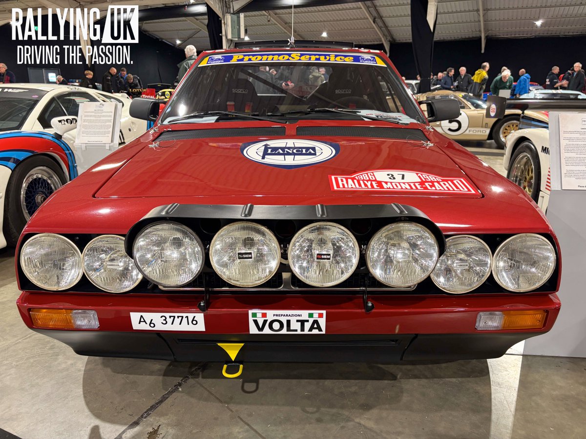 RallyingUK's tweet photo. ✱ One of the defining moments of visiting Race Retro 2026 today was encountering the recent magnificent restoration of Ignacio Sunsundegui and Isaez de Buruaga’s Group B Lancia Delta S4 [chassis 009, registration A6 37716] - as campaigned on the 1986 Rallye Monte-Carlo.

Presented by BGM Sport Ltd, the car has been returned to a standard that does full justice to its provenance. The finish, detailing and mechanical authenticity are of the highest order. It stands as a meticulous and deeply respectful restoration of one of Group B’s most evocative machines.

The display plaque read:

"Lancia Delta S4 GpB

Recently restored by BGM Sport Ltd, a team of expert technicians and mechanics have meticulously restored this legendary Lancia Delta S4 GpB to its former glory, ensuring that every detail is authentic and true to its original specifications.

From the engine to the exterior, no detail has been overlooked in this extensive restoration process. The completed project is a testament to the team’s dedication to preserving the history and heritage of rally racing, and we are thrilled to share this masterpiece with fellow enthusiasts.

The Lancia Delta S4 GpB is a car steeped in motorsport history, renowned for its remarkable performance and groundbreaking engineering during the Group B era. This era, considered one of the most thrilling and dangerous periods in rallying, saw manufacturers pushing the boundaries of technology and speed. The Delta S4, with its supercharged and turbocharged engine, four-wheel drive and lightweight construction, became a legend on the rally stages, capturing the imagination of fans worldwide. Restoring such a vehicle is no small feat, and BGM Sport Ltd has approached the project with a deep respect for its provenance and significance.

Every aspect of the restoration has been undertaken with the utmost care and attention to detail. The engine has been rebuilt using original components wherever possible, ensuring that performance remains true to the car’s original intent. The bodywork has been painstakingly crafted to match the exact lines and finishes of the Group B specification, right down to the smallest rivet and decal. The interior has been refurbished to recreate the authentic cockpit environment that once hosted rally legends, combining period-correct materials with modern techniques to ensure longevity without sacrificing originality.

The completed Lancia Delta S4 GpB stands not only as a restored vehicle but as a celebration of rallying heritage. It is a bridge between past and present, allowing enthusiasts to experience the sights, sounds and sensations of a bygone era. BGM Sport Ltd’s commitment to authenticity and quality shines through, making this restoration a reference for future projects. As the car is unveiled, it serves as a reminder of the innovation, daring and passion that defined Group B rallying, and ensures that this magnificent machine continues to inspire generations to come."

🇲🇨 @OfficialWRC | @ACM_Media | @lancia_official