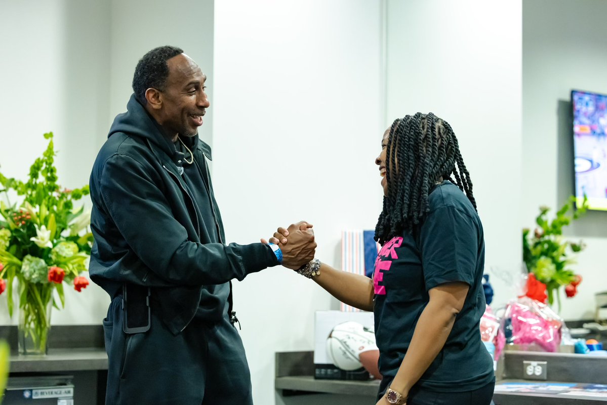 YolettMcCuin's tweet image. What’s understood doesn’t need to be explained @stephenasmith THANK YOU! Lunch on me when you return for the game! 💙❤️🚀🫶🏽