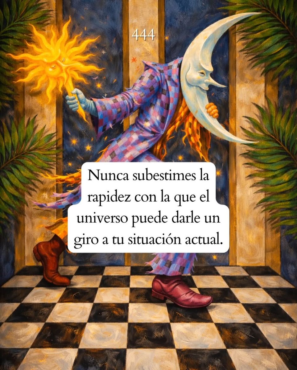 espirituilum's tweet photo. 444
Dios en mi, YO en Dios. https://t.co/Lbz2ryPccQ