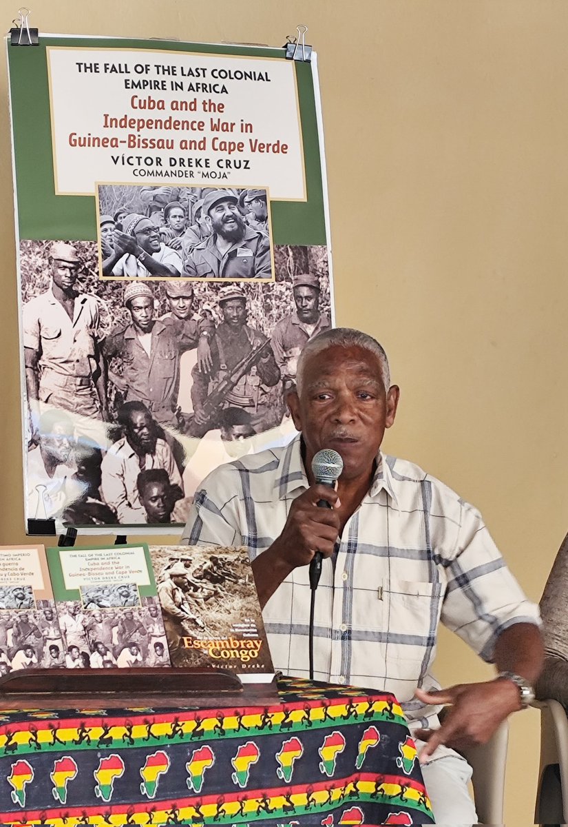 En La Casa de África de La Habana, escuchar a Víctor Dreke, Oscar Oramas, Alfonso Pérez Morales y René Hernández Gatorno hablar sobre el papel de #Cuba en la independencia de hermanos pueblos africanos ha sido una lección de heroísmo y modestia inolvidable.
#CubaViveEnSuHistoria