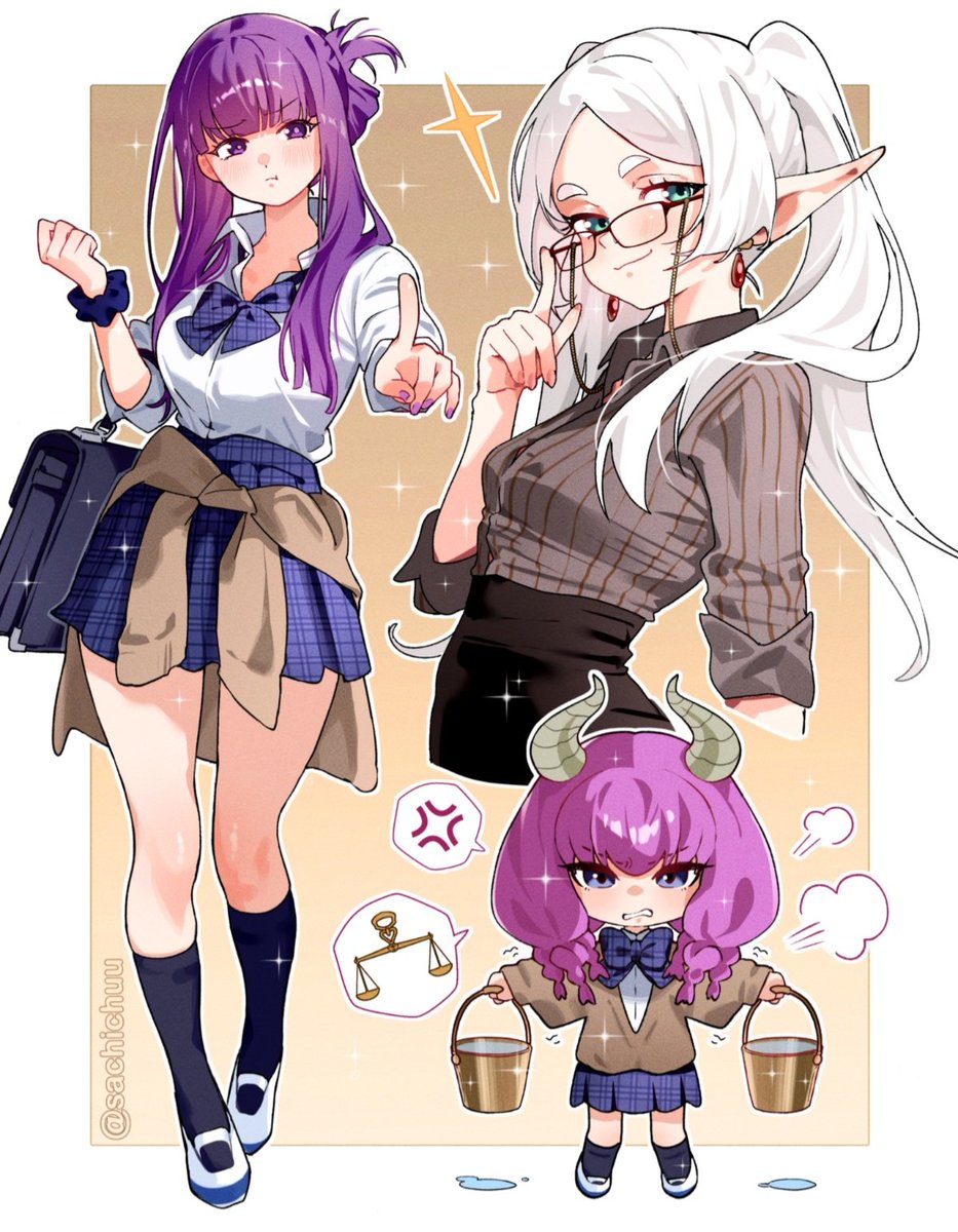 Are you attending Frieren sensei's class? 🤍