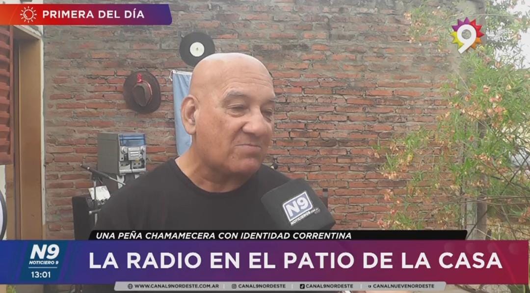 Recibimos la visita del STAFF de Canal 9 Imagen del Nordeste por primera vez en nuestro patio 🏡👏🏽 
Agradecemos de corazón por esta nota y por dar difusión a la idea de recibir a los músicos en vivo.

La nota ya está disponible en Youtube 
youtube.com/watch?v=rBrWHQ…