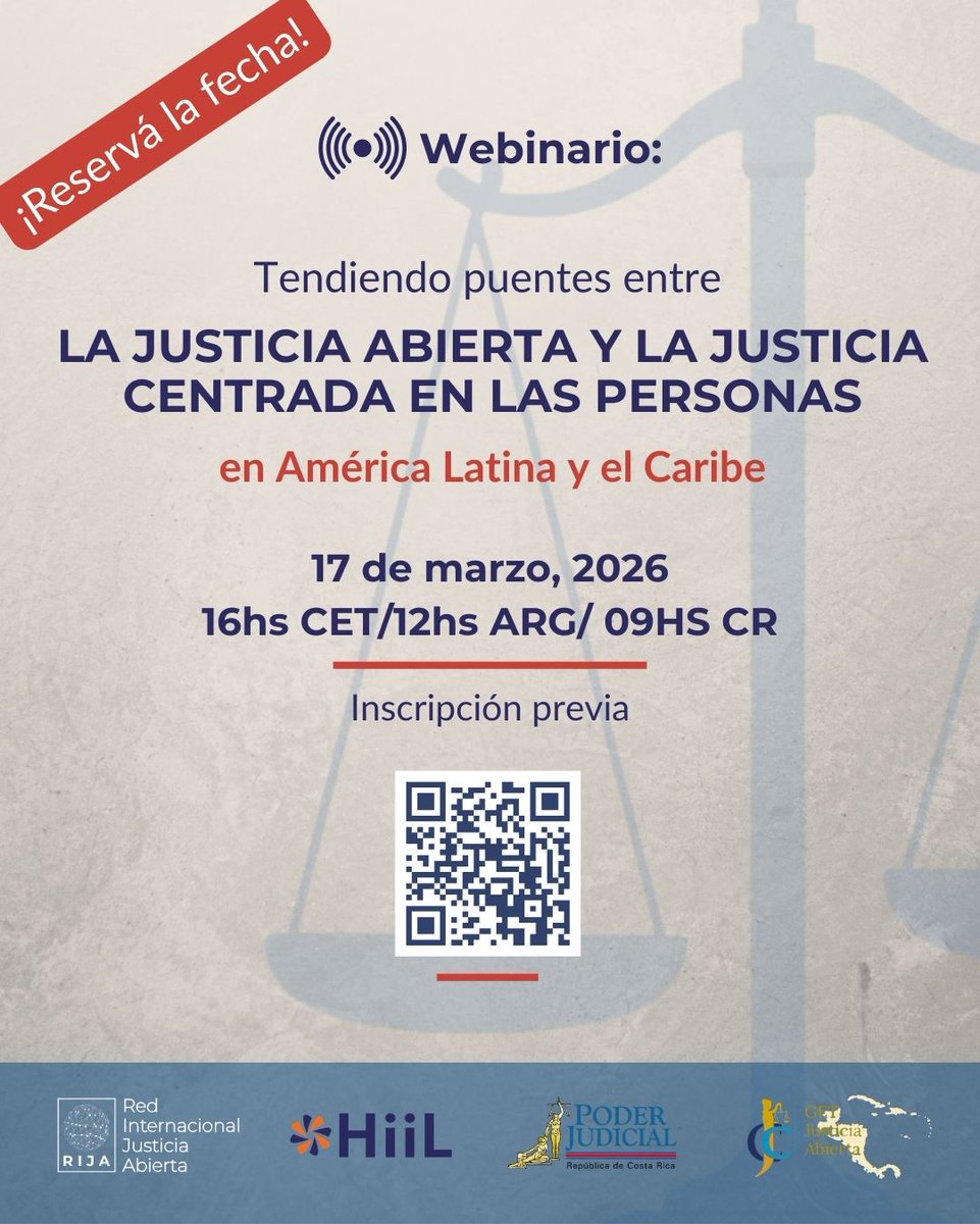Red Internacional de Justicia Abierta tweet media
