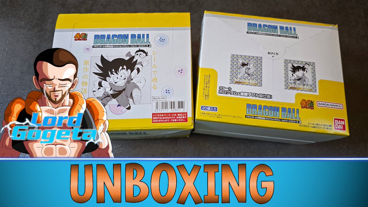 gogeta_lord's tweet image. Ce week end on part sur le volume2 des stickers wafer des 40 ans de Dragon Ball... 
Une superbe collection encore à se faire!

Dispo chez @japandco_net 

youtu.be/dLlySKiazoM


#DragonBall #Stickers #Card