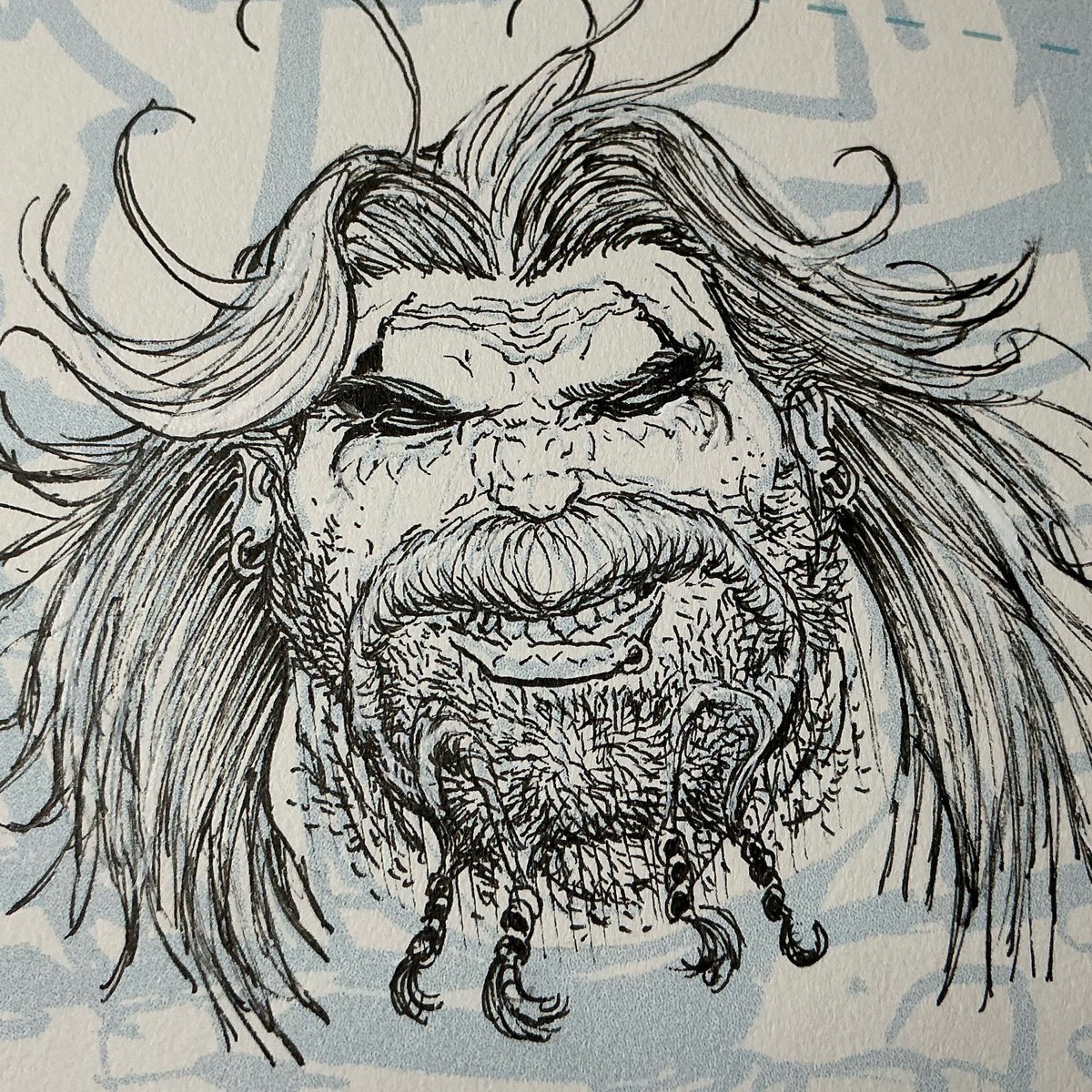 NickPitarra's tweet image. DKR and LOBO doodles…

#MakeComics