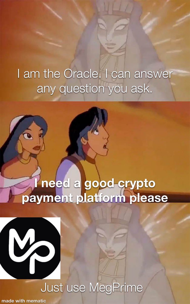 PeterMoral98's tweet photo. Literally the easiest crypto payment platform with lots of utilities @MegPrimePay https://t.co/C3T37jAZy0