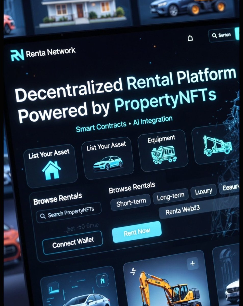Renta Network is a decentralized, no-commission rental platform on ...