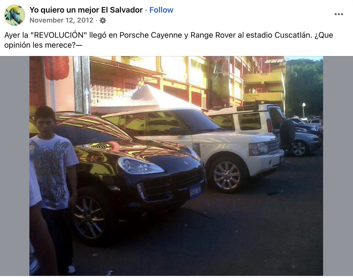 Aquellos tiempos cuando nos vendíamos como clase popular y los de ARENA nos criticaban… (foto de noviembre 2012).