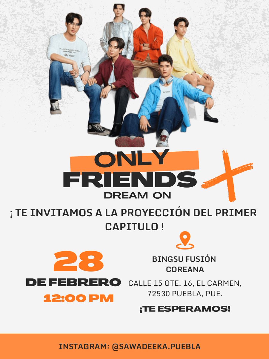 bllkrdpn's tweet photo. Si son de Puebla no pueden perderse el #OnlyFriendsDreamOnSpecial 

Tendremos una Boston piñata, de verdad no quieren faltar https://t.co/f0Bz70EgqU