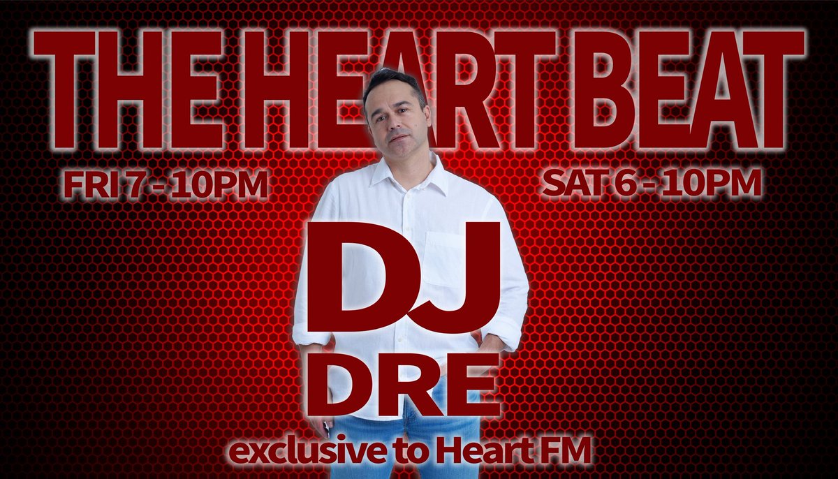 The soundtrack to your Weekend is playing all your favorites now on your favorite FM DIAL <a href="/Heart1049FM/">Heart FM</a> courtesy of a mix from the people’s favourite @djdre_sa with #THBOlSkoolFridays coming to you LIVE from <a href="/sun_grandwest/">GrandWest</a> #itsFRIDAYbaby