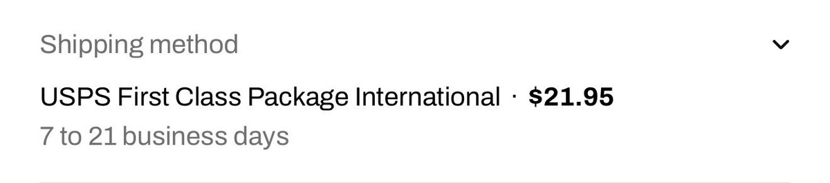 eviljanvi's tweet image. skaiwater charging 22 quid to ship to his own country of origin #welldone mate