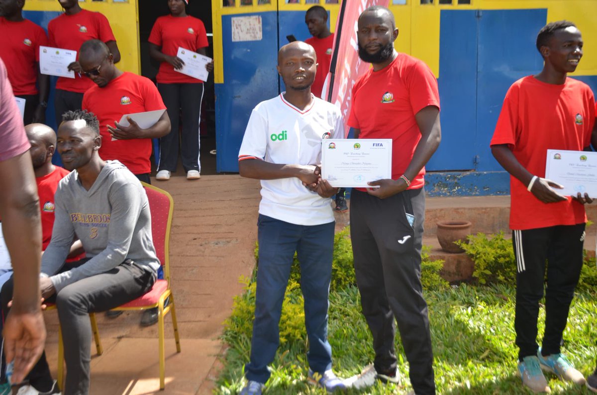 Huge congrats to our 3 rockstar coaches! 🎉 You've nailed that coaching course! 👏 Keep shining! 😊
#overcomethroughsport #kibagaregottalent 
#TeamNiNjegaa
#kibagarebamboostadium #kibagaresuccessstory
#kibagareourmotherland