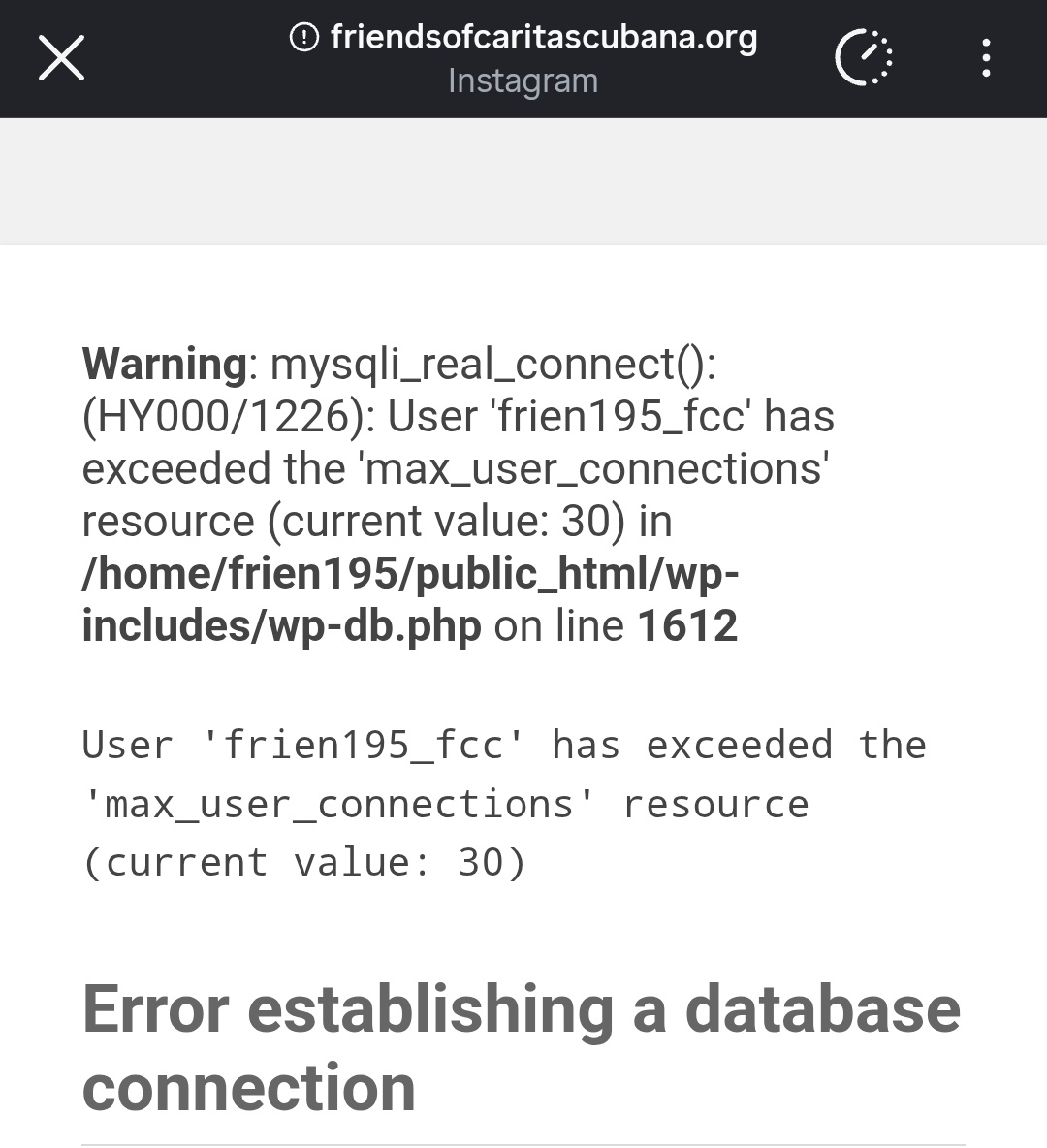the link camila posted to help donate has too much traffic 🥹 her