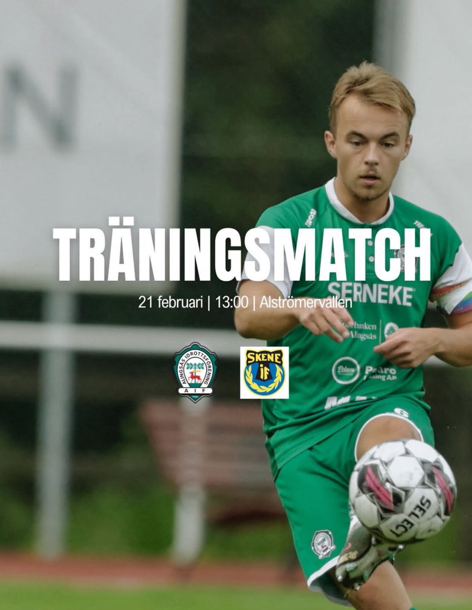 Ny match imorgon lördag, hemma på alströmer 13.00 mot <a href="/Skene_IF/">Skene IF</a> 
Ses där 💚