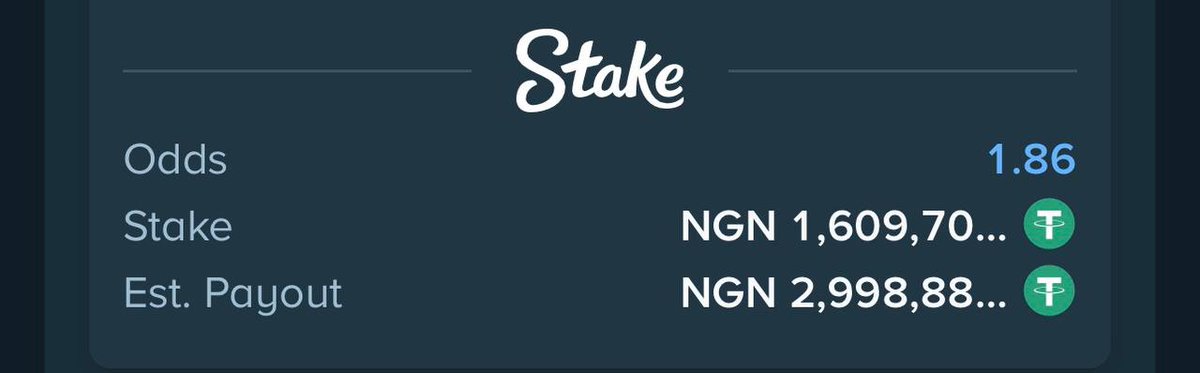 KgsbCommunity's tweet photo. STAKE EVENING TIPS 

AMOUNT STAKED ➡️1.6M
EXPECTED CASH OUT ▶️3M

BET CLICK ⬇️⬇️
2 ODDS: https://t.co/gTevdYaiQB

REGISTER AND DEPOSIT ⬇️⬇️
https://t.co/3vtX7YlBmH
Use SOLOMONBET  as promo Code to get 200% welcome bonus up to $2K Dollars. https://t.co/hc5unZAIEG