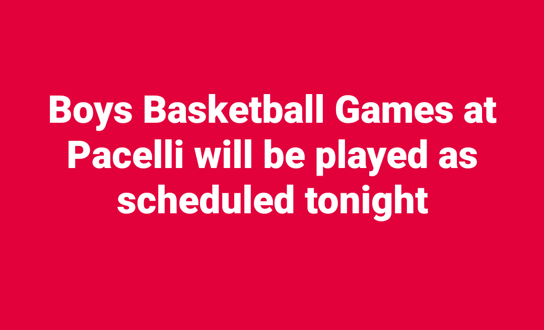 Pacelli Basketball tweet media