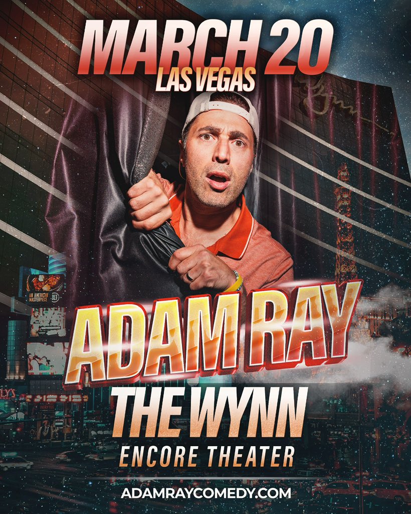 adamraycomedy's tweet image. VEGAS!! Coming to you 3/20🔥🔥🔥
adamraycomedy.com