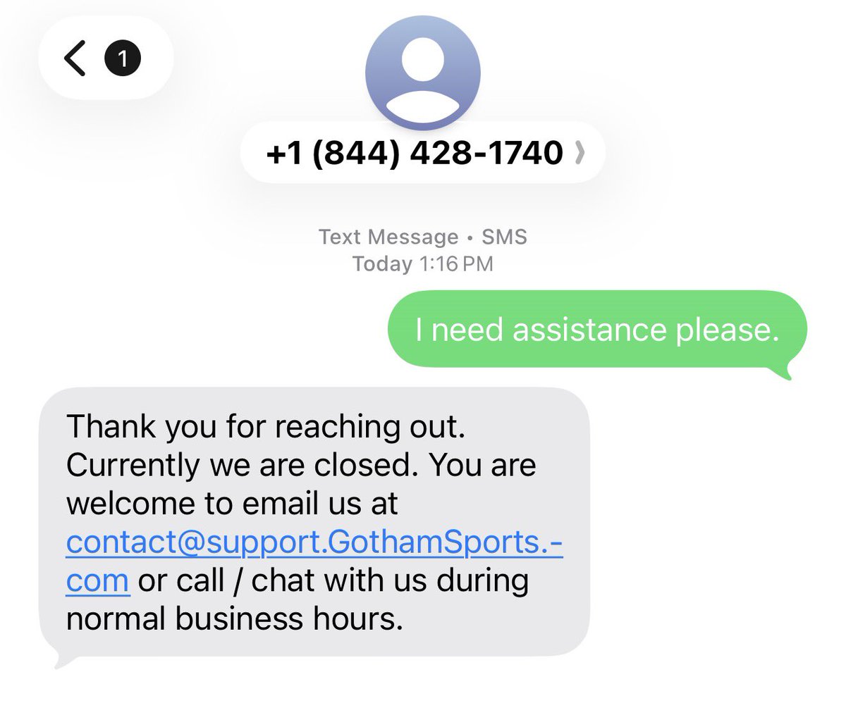 Jay_Waffles26's tweet photo. @gothamsports your app is garbage. 1st @Yankees game of Spring Training and I have friends here to watch, but that isn’t happening due to some weird error. The cherry on top is your customer support is closed (at 1pm ET on a Friday). Wish the game was on @YESNetwork instead. @MLB https://t.co/SyUSkfclIE