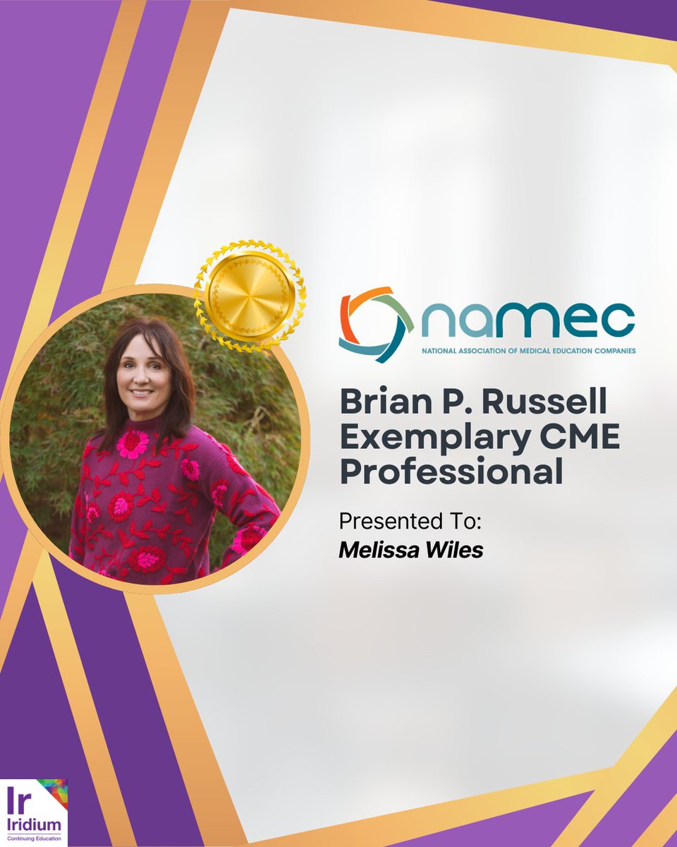 Iridium Continuing Education tweet media