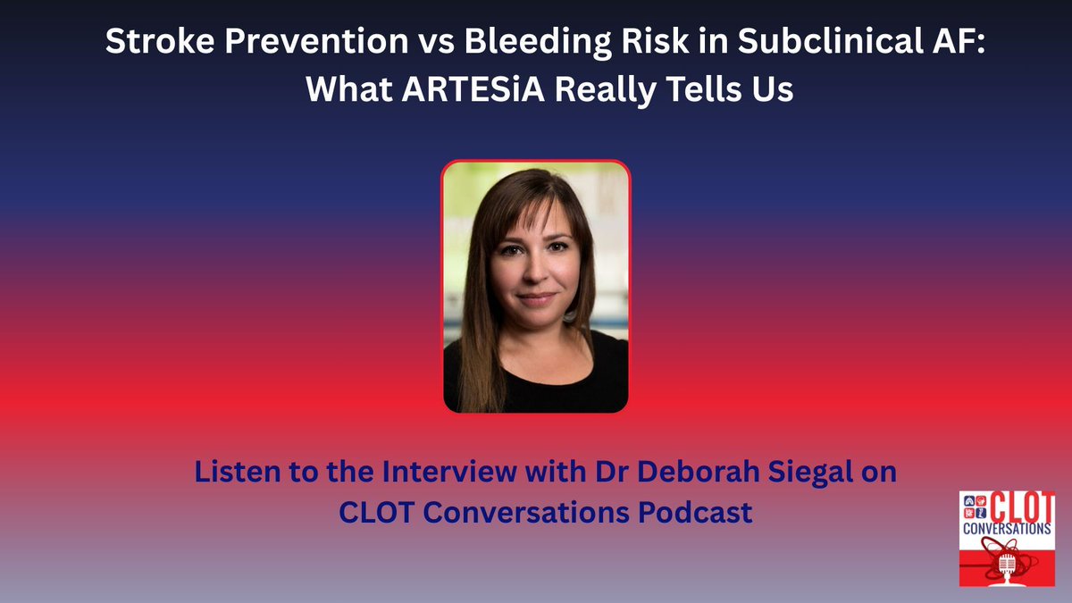 Thrombosis Canada tweet media