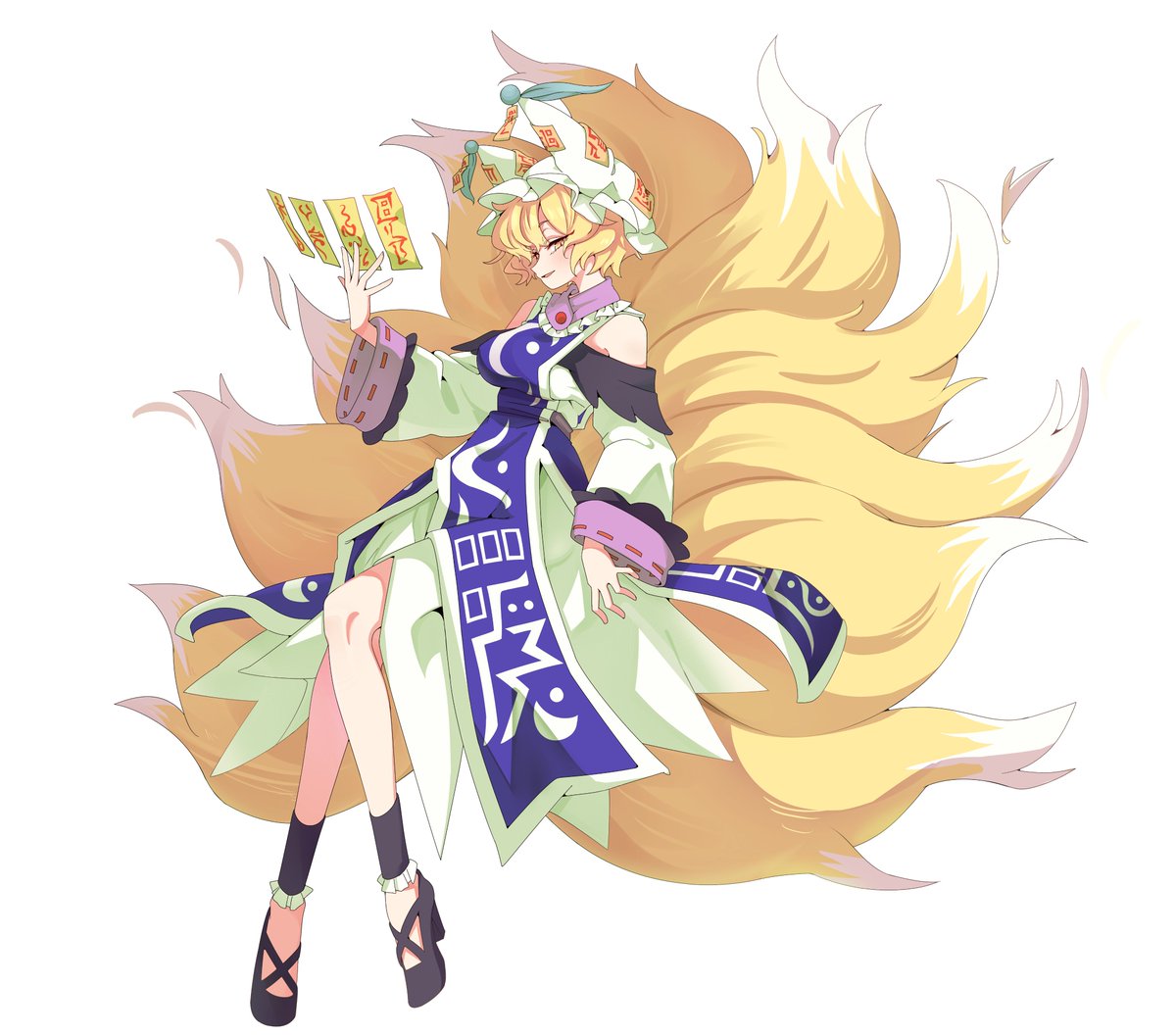 八雲藍様描いたよ～