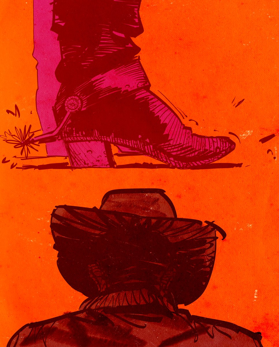 saburoe_'s tweet image. cowboy