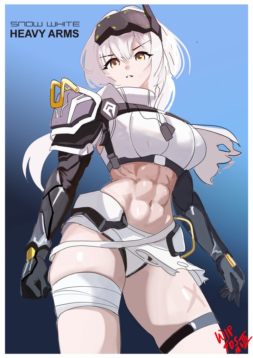 WIP NIKKE SNOW WHITE : HEAVY ARMS Snow white is one of my favorite