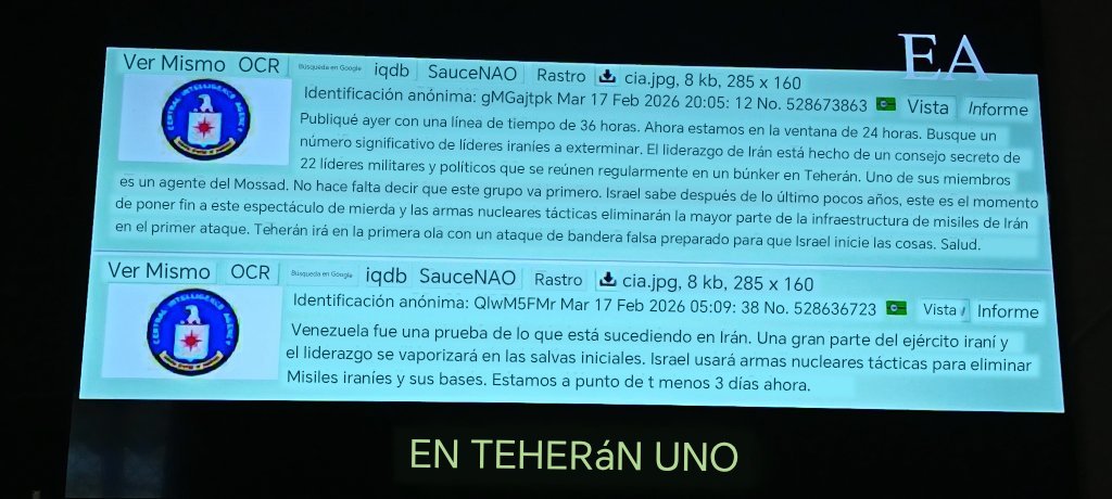 #URGENTE #Anonymous  intercepta comunicaciones de la CÍA 🙄 ✈️ 🪖 💥

Traducido al Español