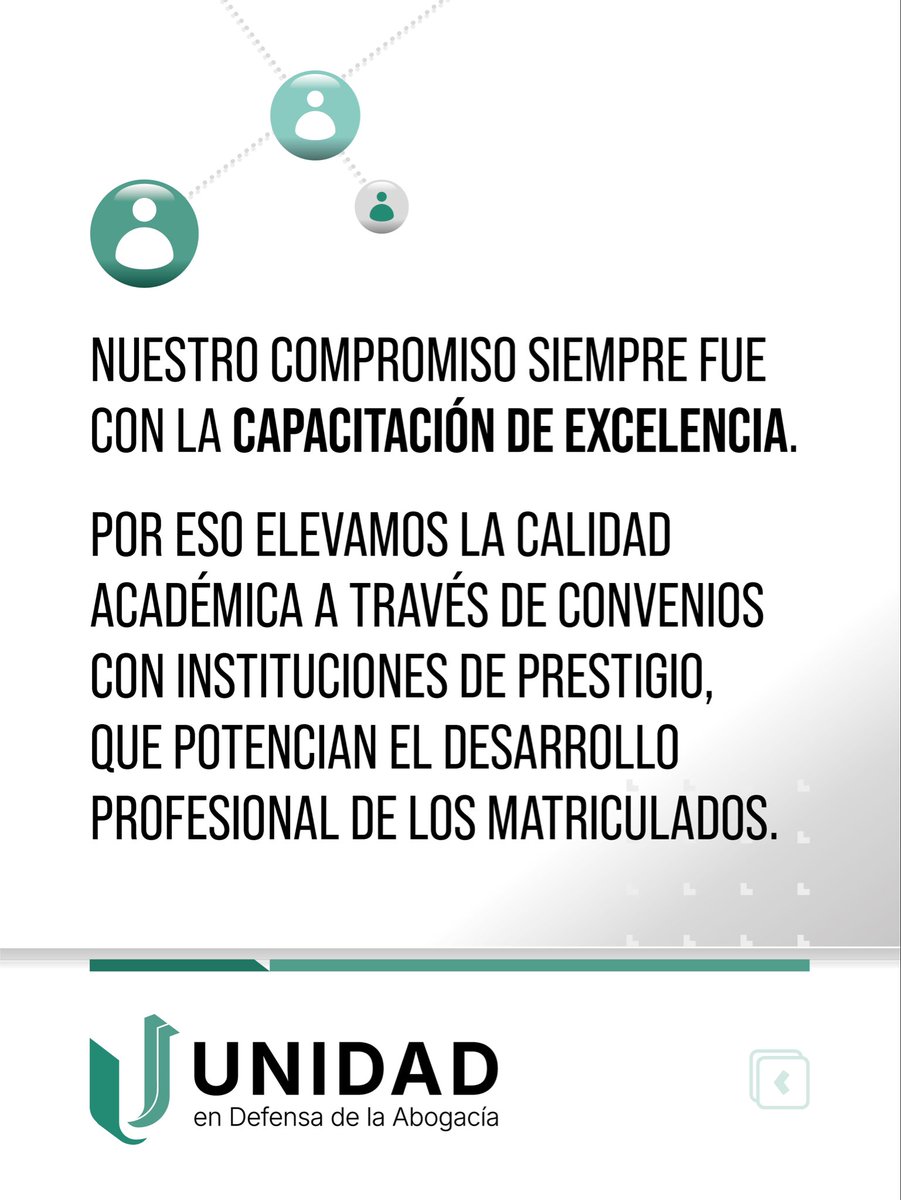 Unidad en Defensa de la Abogacía tweet media