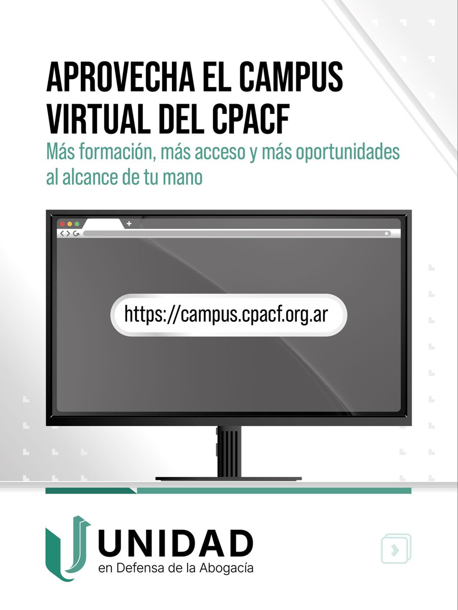 Unidad en Defensa de la Abogacía tweet media