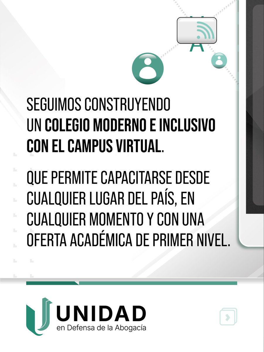Unidad en Defensa de la Abogacía tweet media