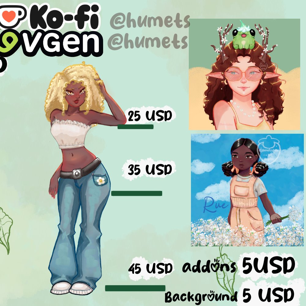 Humetsdraw vgen/ ko-fi / artistree tweet media