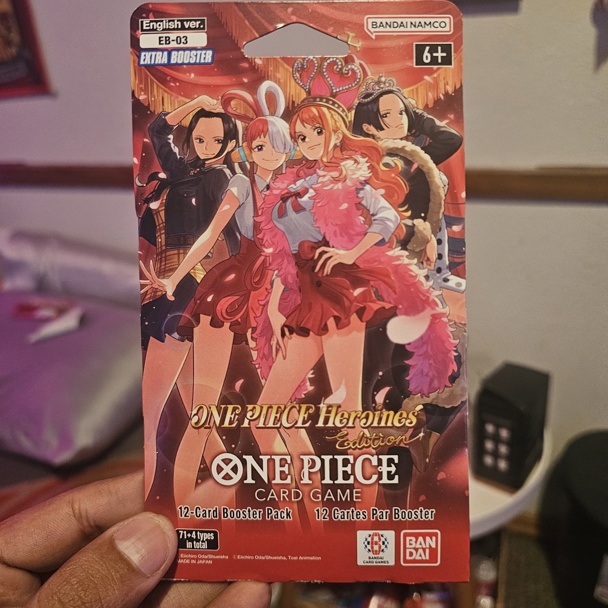 SneaXTheDegen's tweet image. Open a One Piece Heroines Pack . Hits in the comments 

Did i get cooked ? #EB03