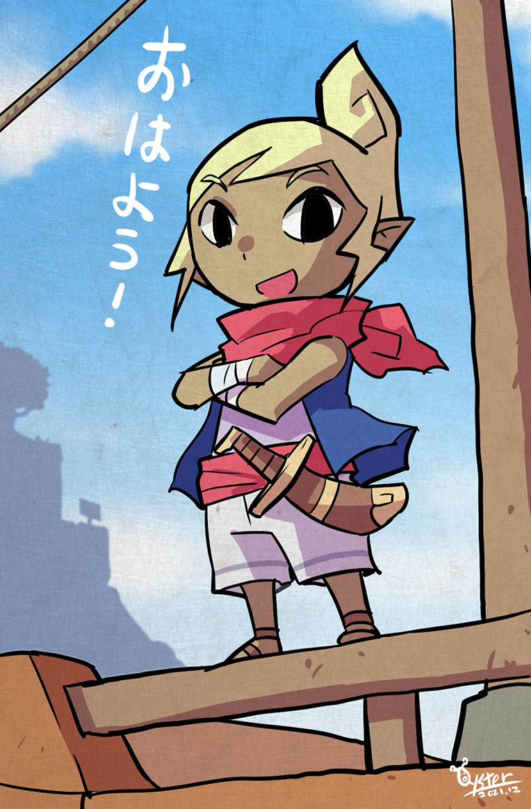 ゼルダの伝説40周年おめでとうございます。過去絵を確認したら女の子ばっかり描いてました。
